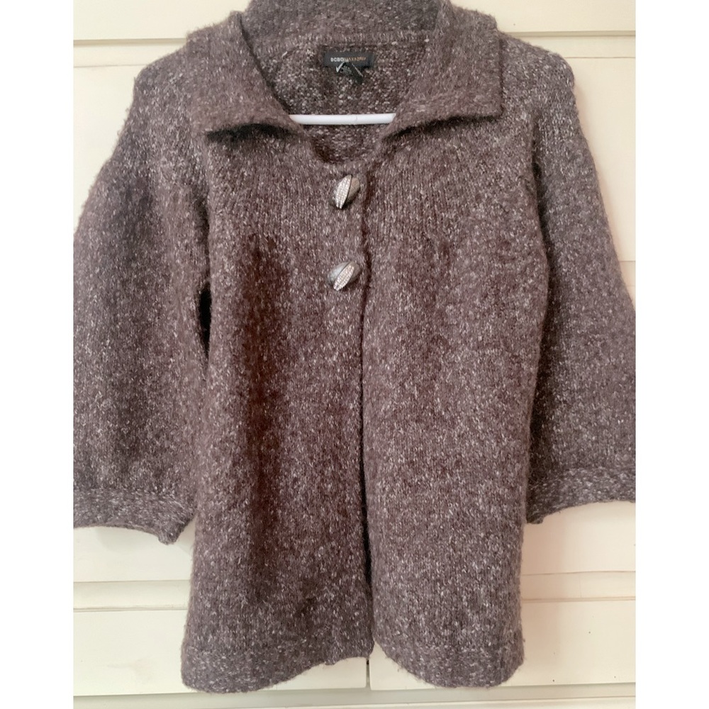 Chocolate brown baby doll style cardigan size M